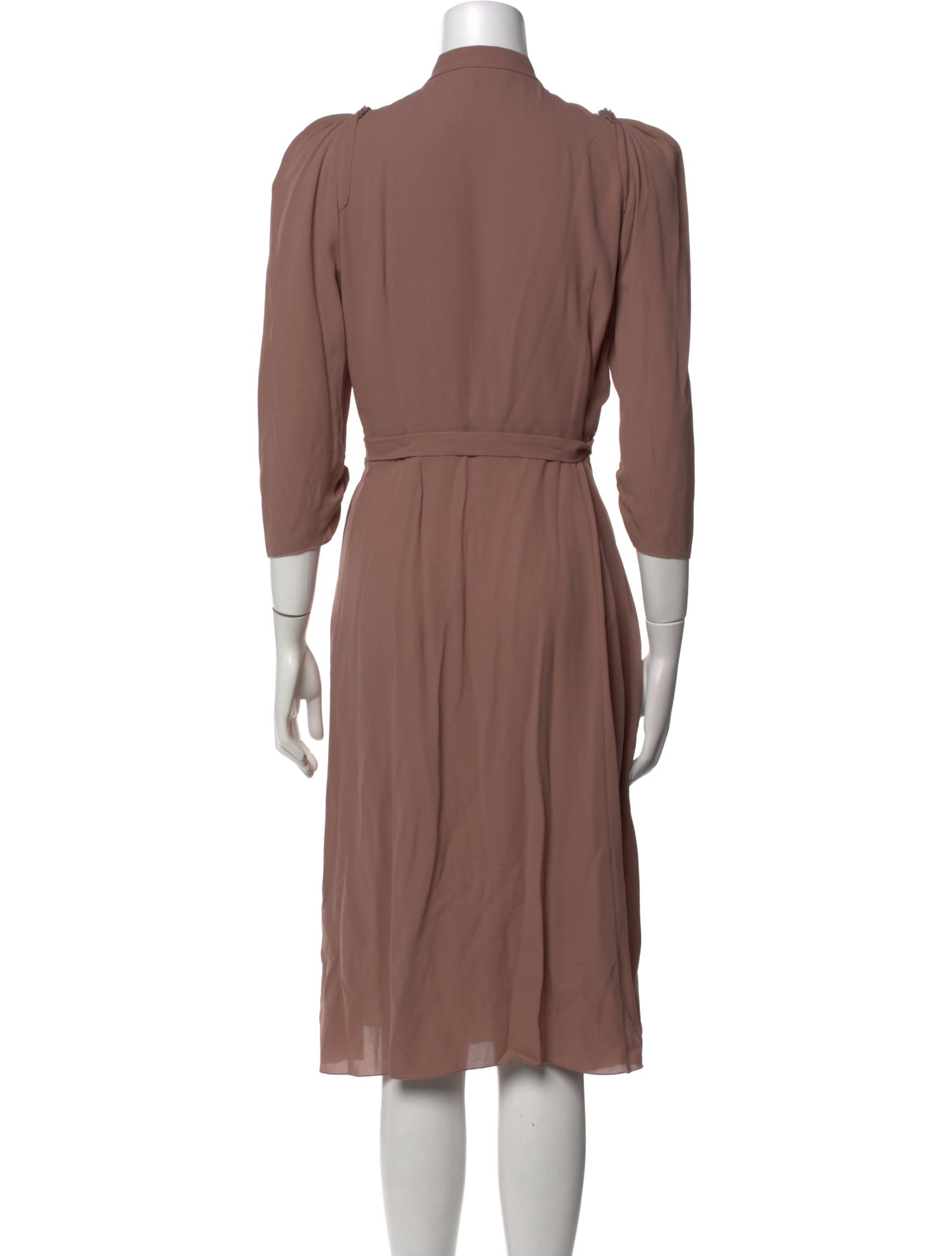 Bottega Veneta Silk Midi Length Dress